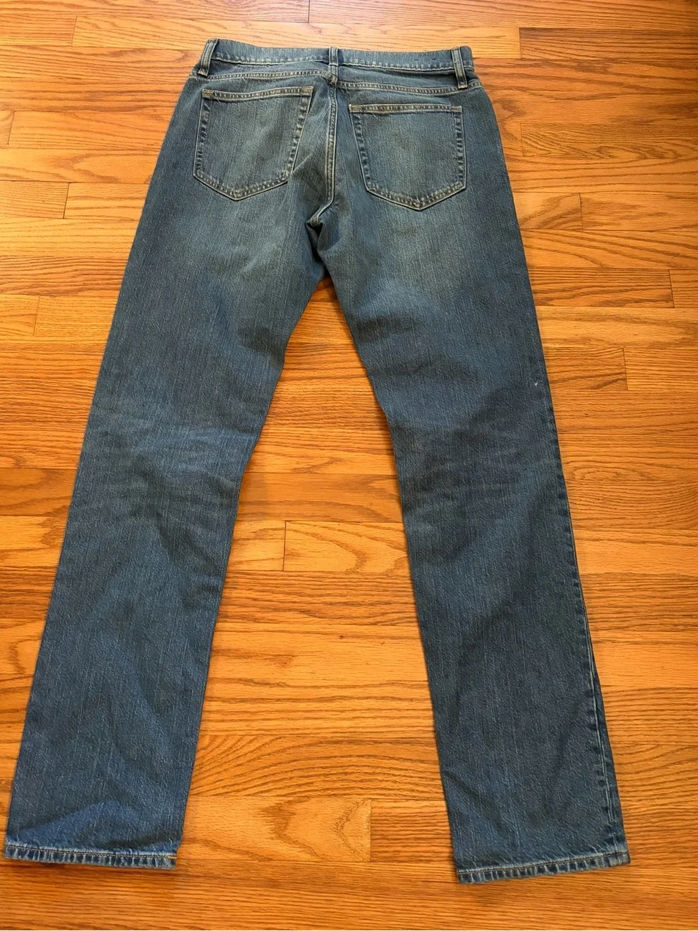 J. Crew Men's Medium Blue Straight-Leg Jeans